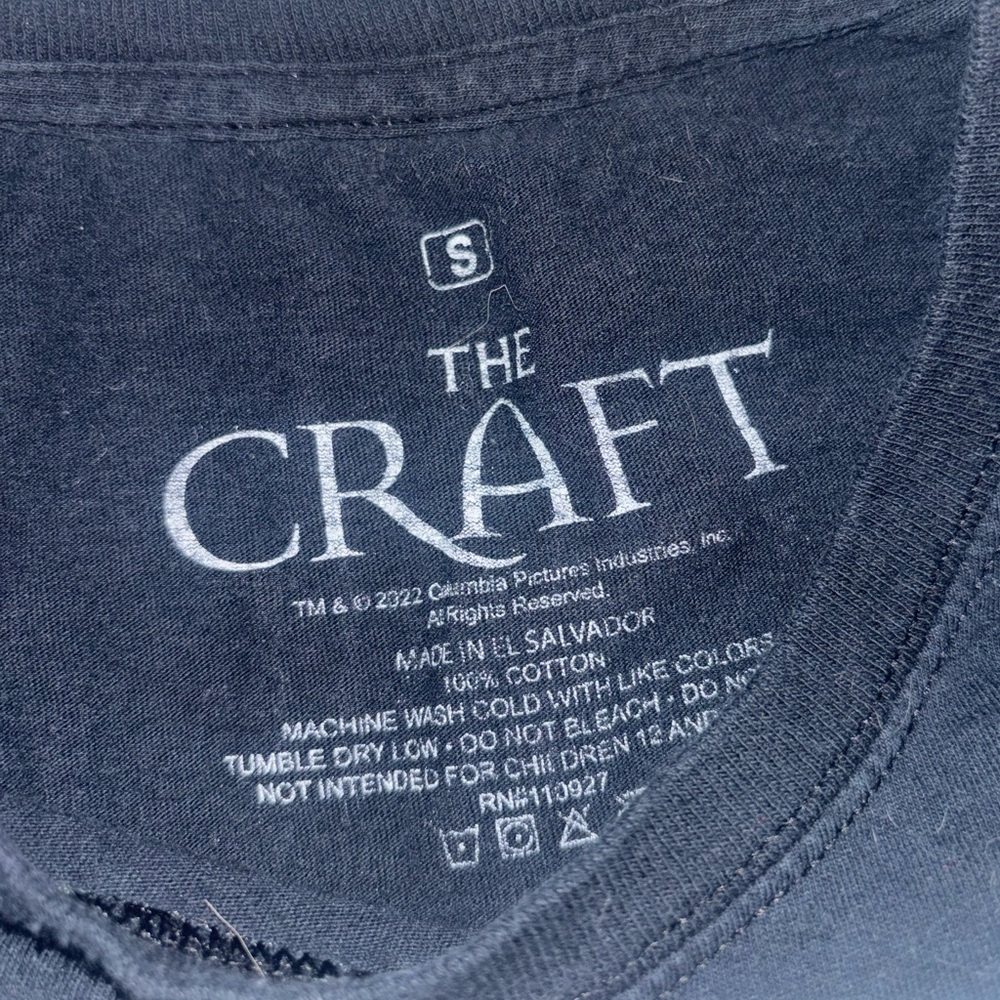 The Craft Black T-Shirt - Picture 2 of 3